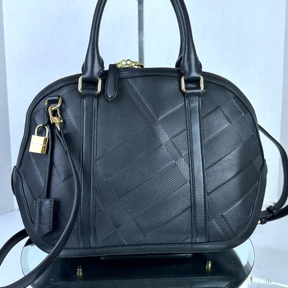 BURBERRY LEATHER ORCHARD 2WAY SATCHEL SHOULDER/CROSSBODY BAG - Picture 1 of 8